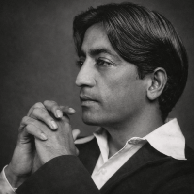 Portrait of Jiddu Krishnamurti