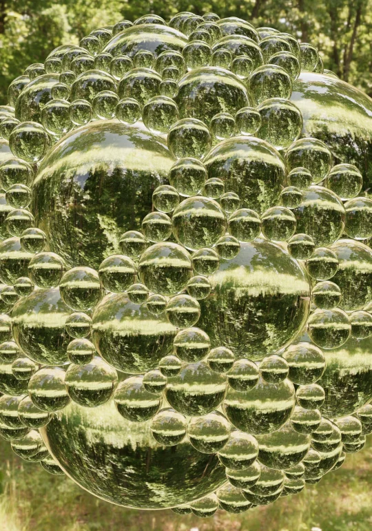 Apollonian sphere packing poster